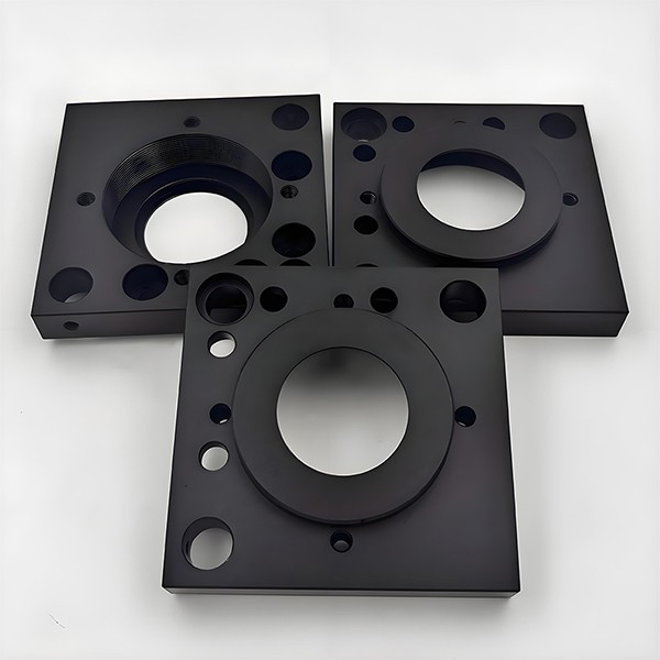 CNC Milling Black Anodized Aluminium Part